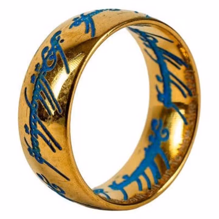 Lord of the Rings Replica One Ring Glow in the Dark