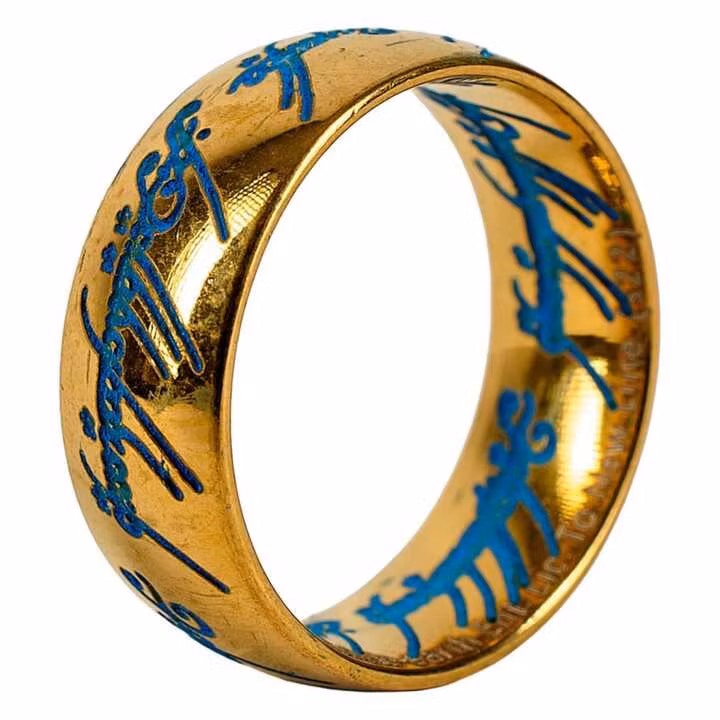 Lord of the Rings Replica One Ring Glow in the Dark