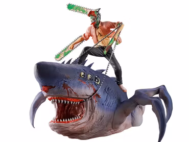 Chainsaw Man - The Movie: Reze Arc Mega Impact Ichibansho Chainsaw Man & Beam (The Movie Second) Figure