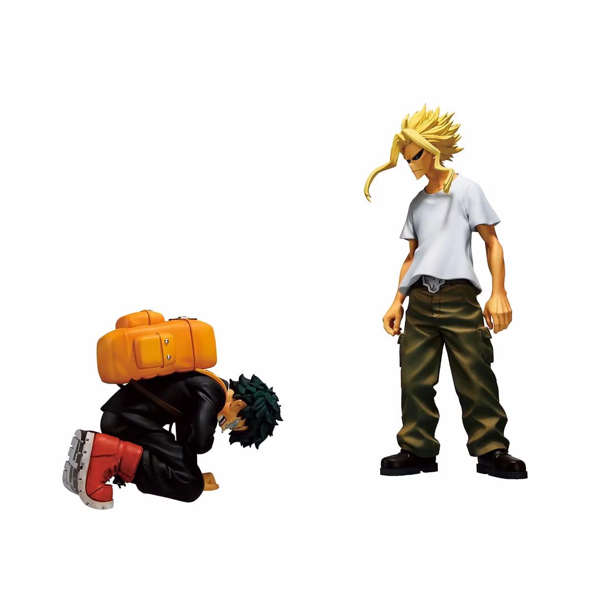 My Hero Academia Masterlise Plus Ichibansho Izuku Midoriya & All Might (The Story of How He Became the Greatest Hero) Figure