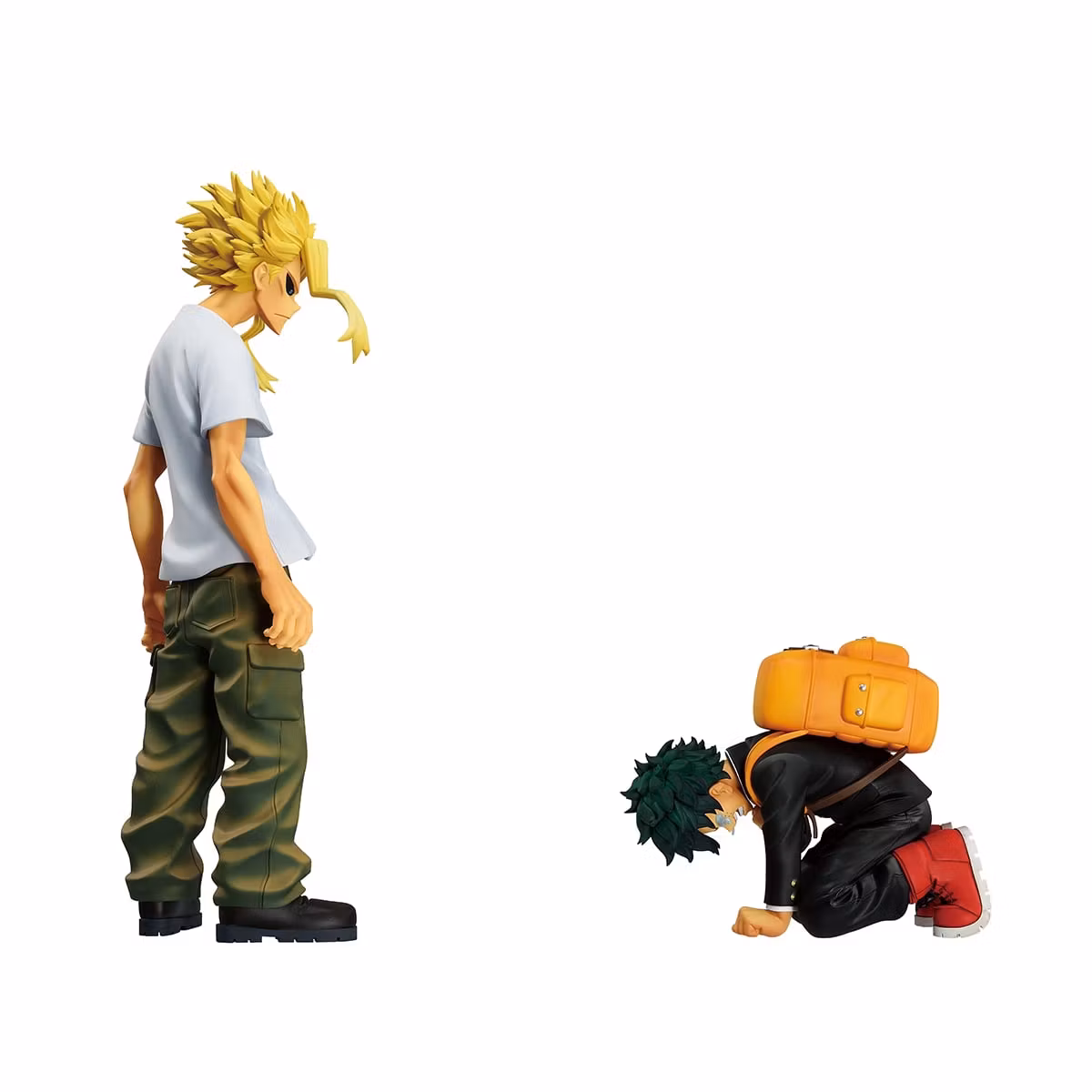 My Hero Academia Masterlise Plus Ichibansho Izuku Midoriya & All Might (The Story of How He Became the Greatest Hero) Figure