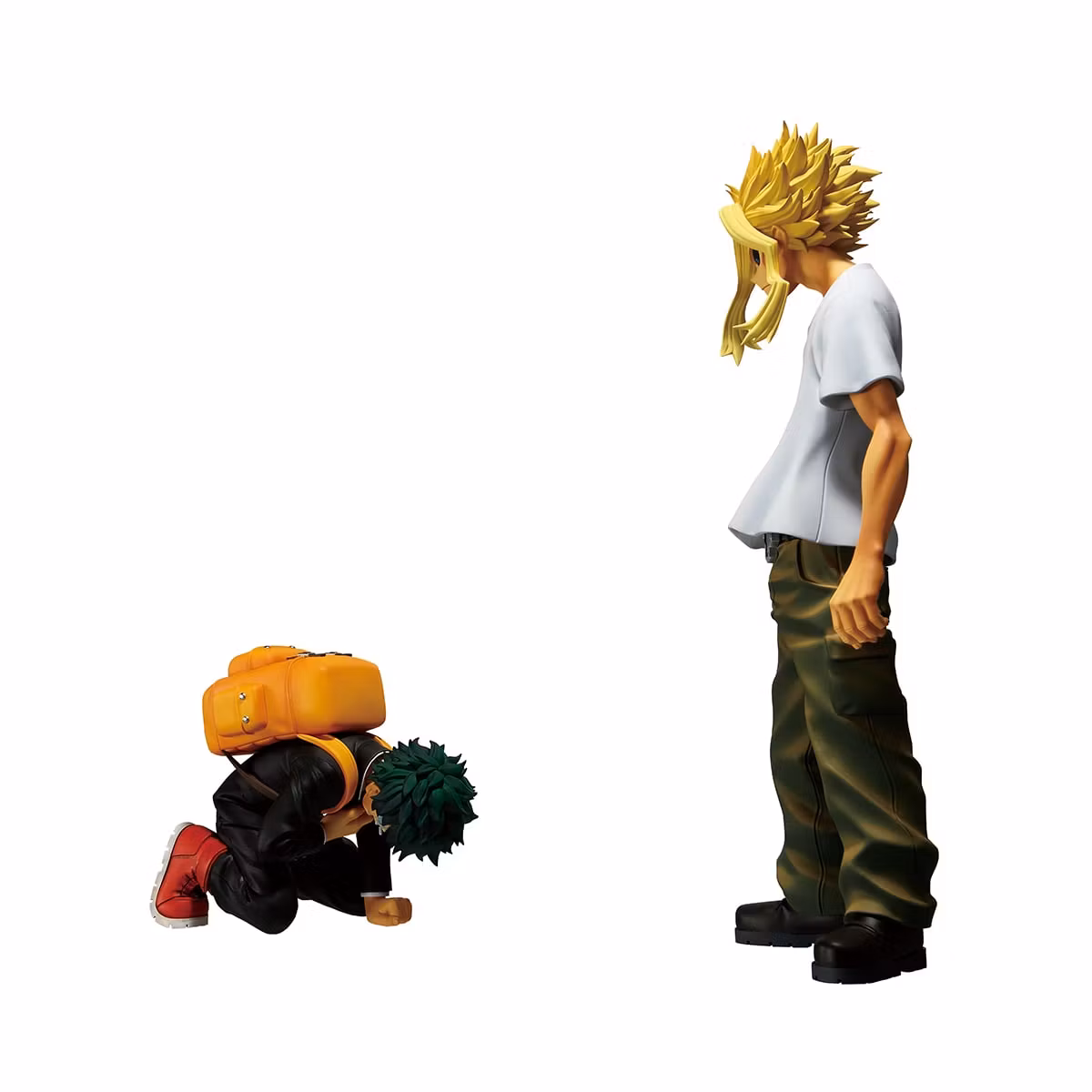 My Hero Academia Masterlise Plus Ichibansho Izuku Midoriya & All Might (The Story of How He Became the Greatest Hero) Figure