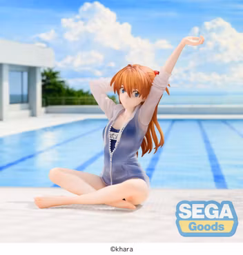Rebuild of Evangelion Yumemirize Asuka Shikinami Langley (School Swimsuit Ver.) Figure