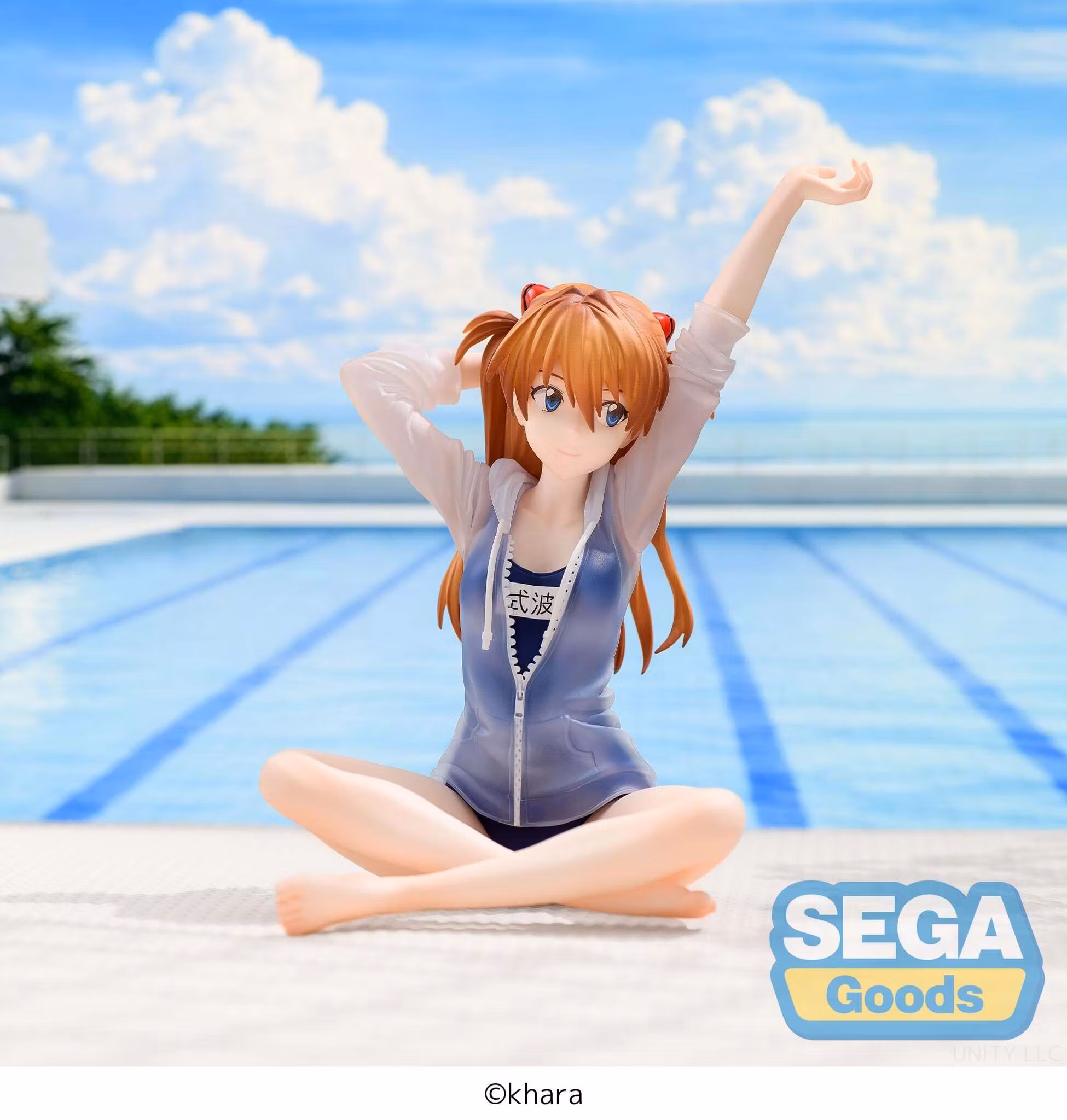 Rebuild of Evangelion Yumemirize Asuka Shikinami Langley (School Swimsuit Ver.) Figure