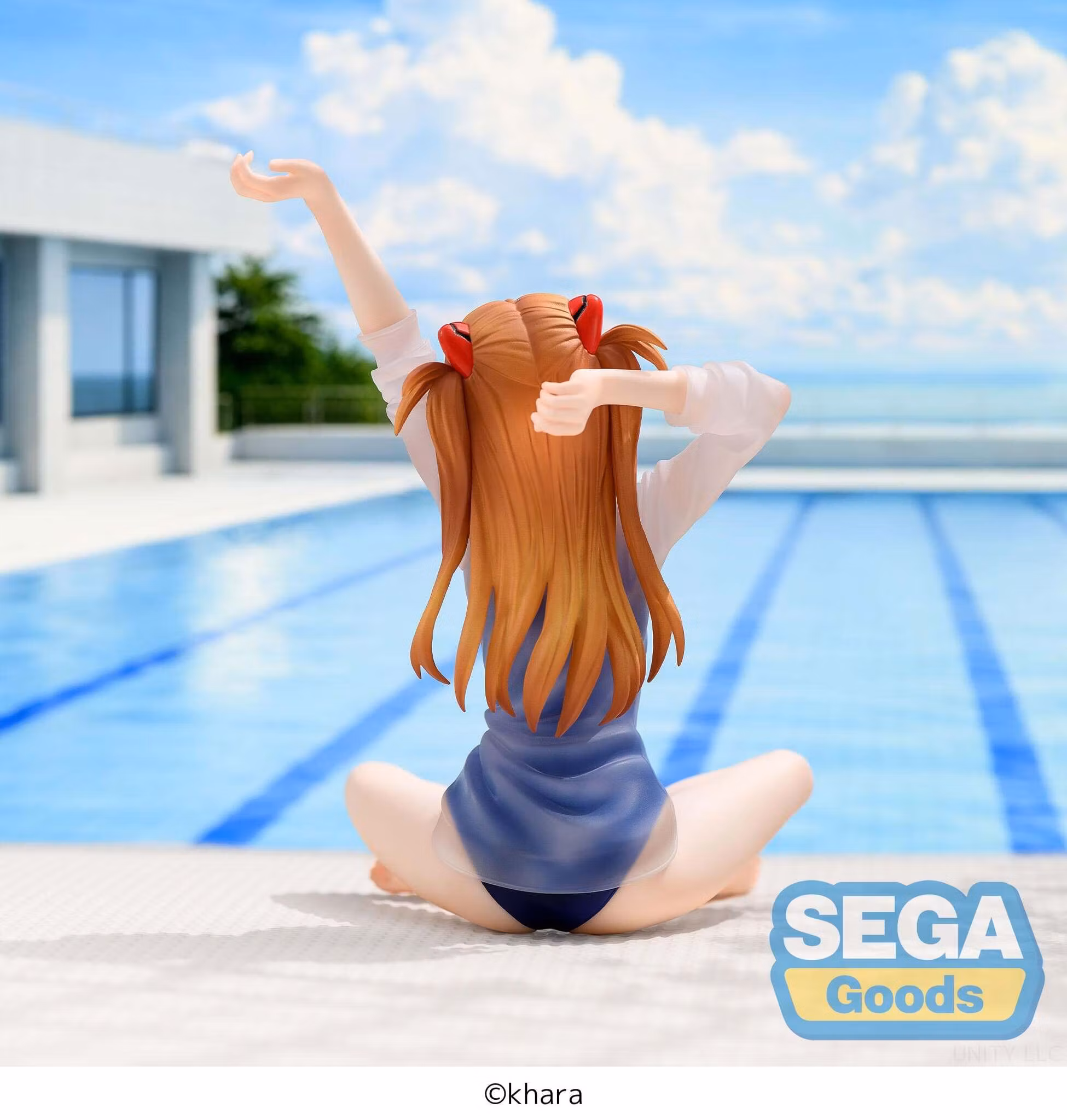 Rebuild of Evangelion Yumemirize Asuka Shikinami Langley (School Swimsuit Ver.) Figure