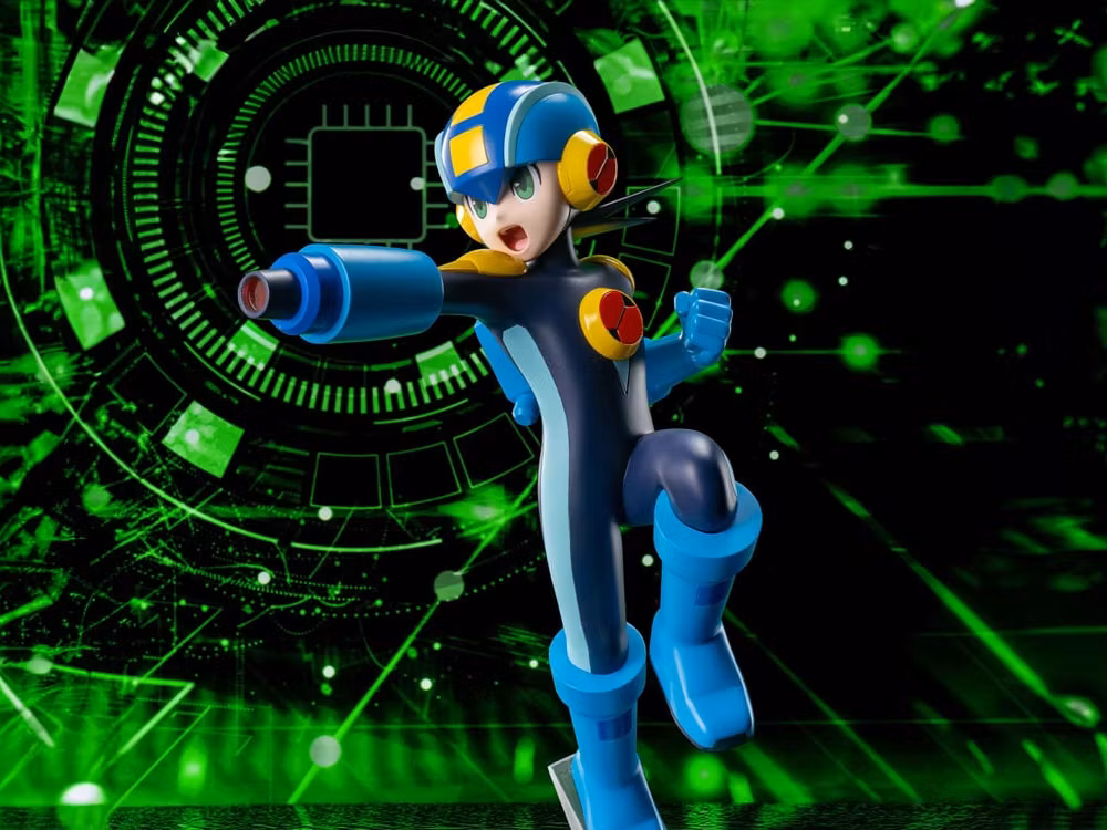 Mega Man Battle Network Luminasta Mega Man Figure