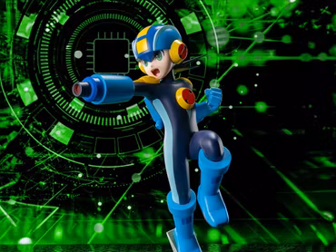 Mega Man Battle Network Luminasta Mega Man Figure