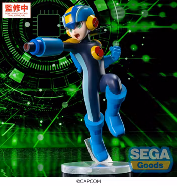 Mega Man Battle Network Luminasta Mega Man Figure