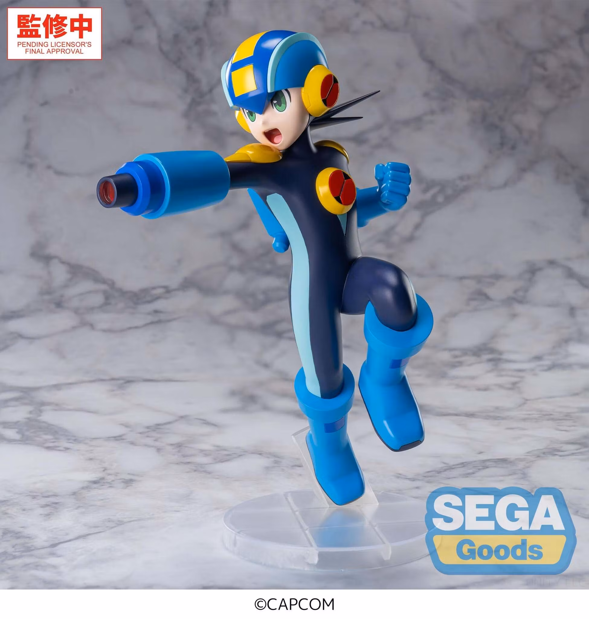 Mega Man Battle Network Luminasta Mega Man Figure