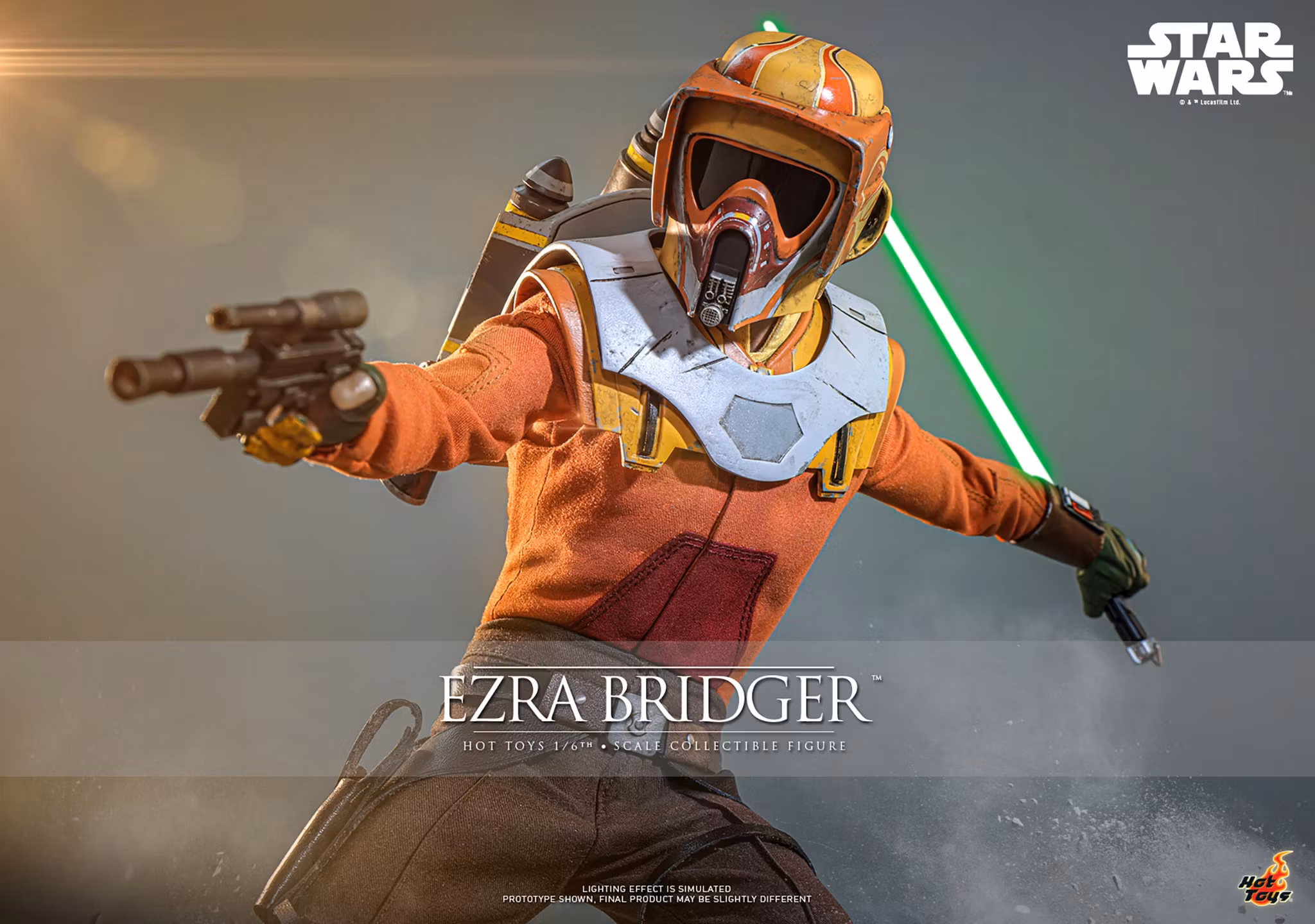 Star Wars Rebels TMS172 Ezra Bridger 1/6th Scale Collectible Figure