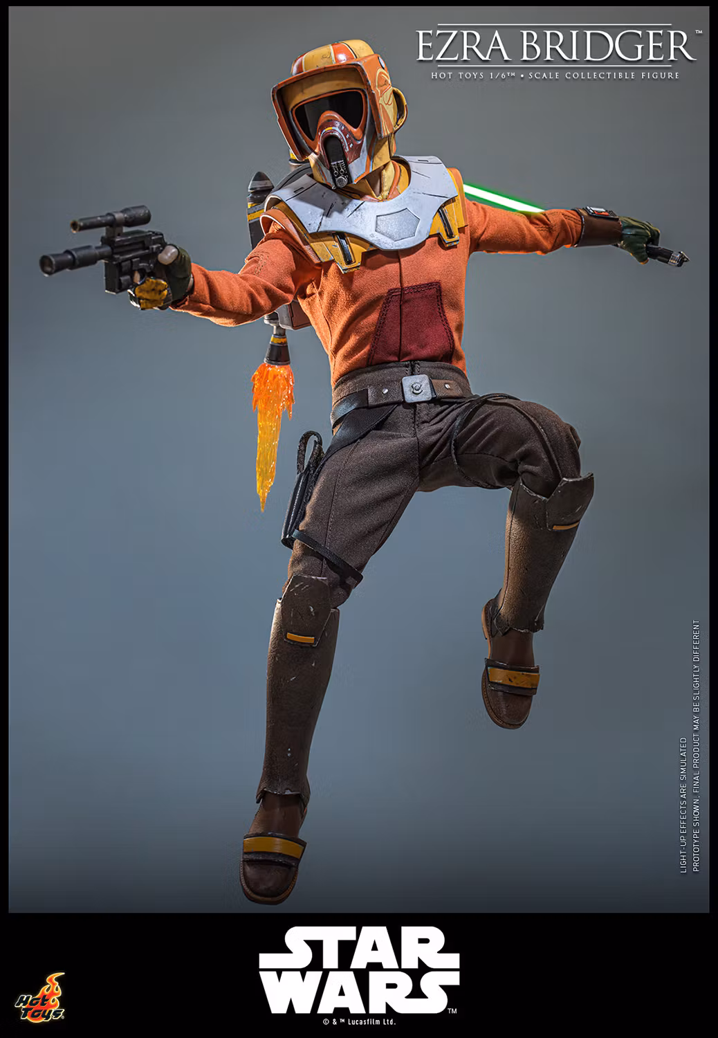 Star Wars Rebels TMS172 Ezra Bridger 1/6th Scale Collectible Figure