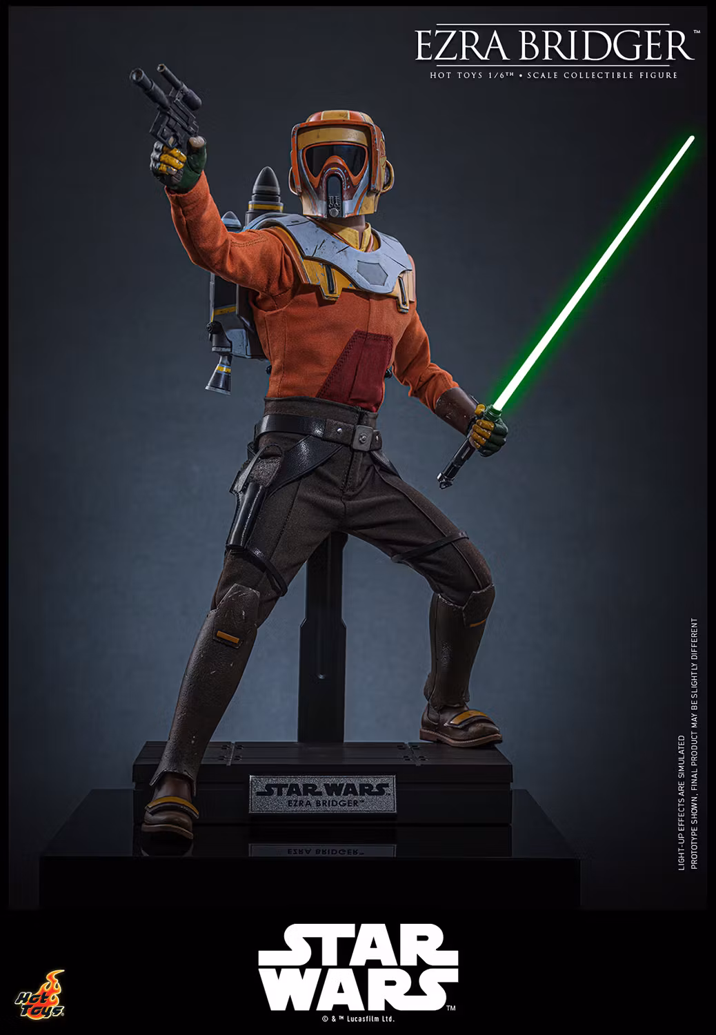 Star Wars Rebels TMS172 Ezra Bridger 1/6th Scale Collectible Figure
