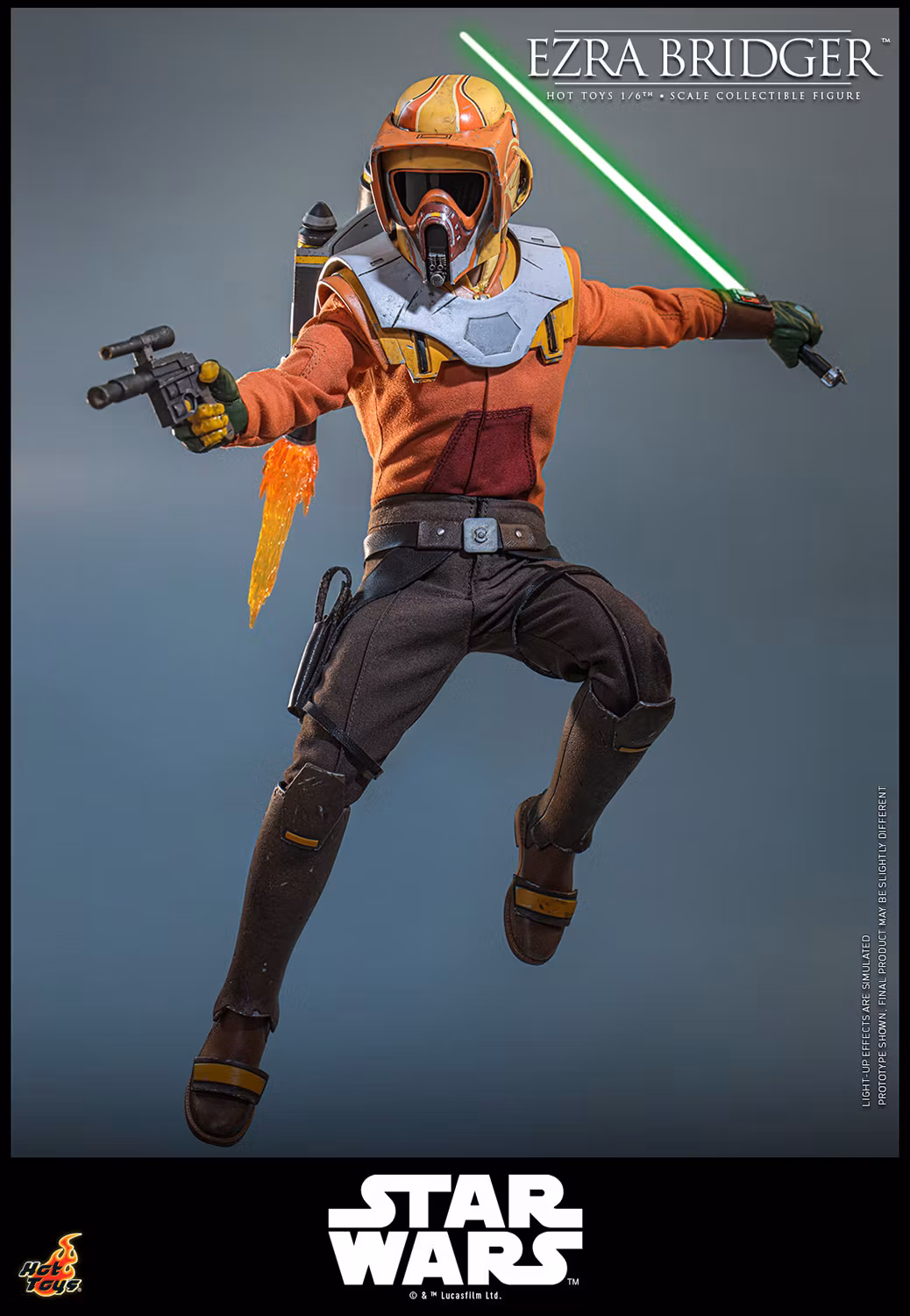 Star Wars Rebels TMS172 Ezra Bridger 1/6th Scale Collectible Figure