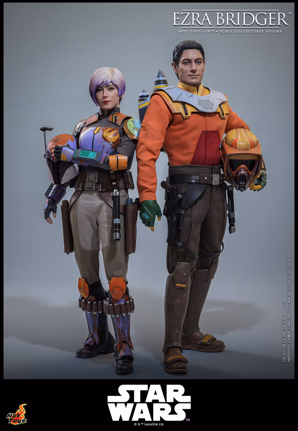 Star Wars Rebels TMS172 Ezra Bridger 1/6th Scale Collectible Figure