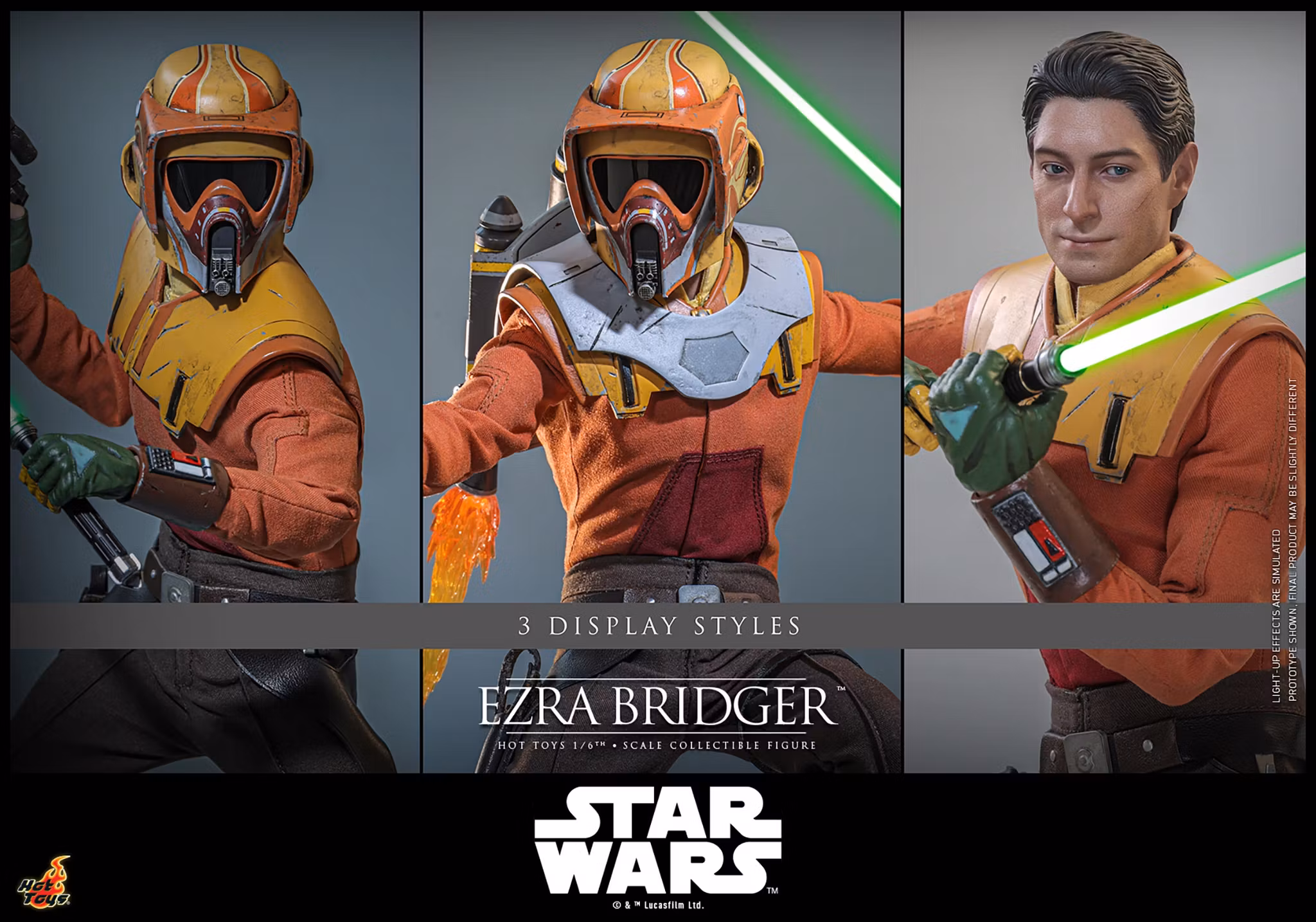 Star Wars Rebels TMS172 Ezra Bridger 1/6th Scale Collectible Figure