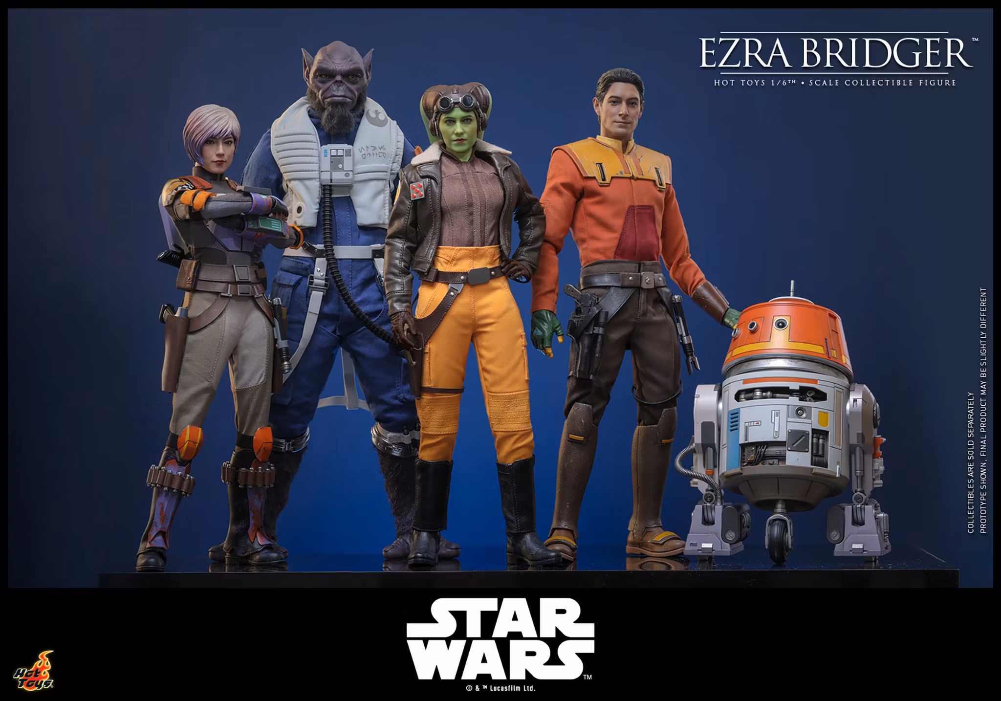 Star Wars Rebels TMS172 Ezra Bridger 1/6th Scale Collectible Figure