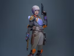 Star Wars Rebels TMS171 Sabine Wren 1/6th Scale Collectible Figure