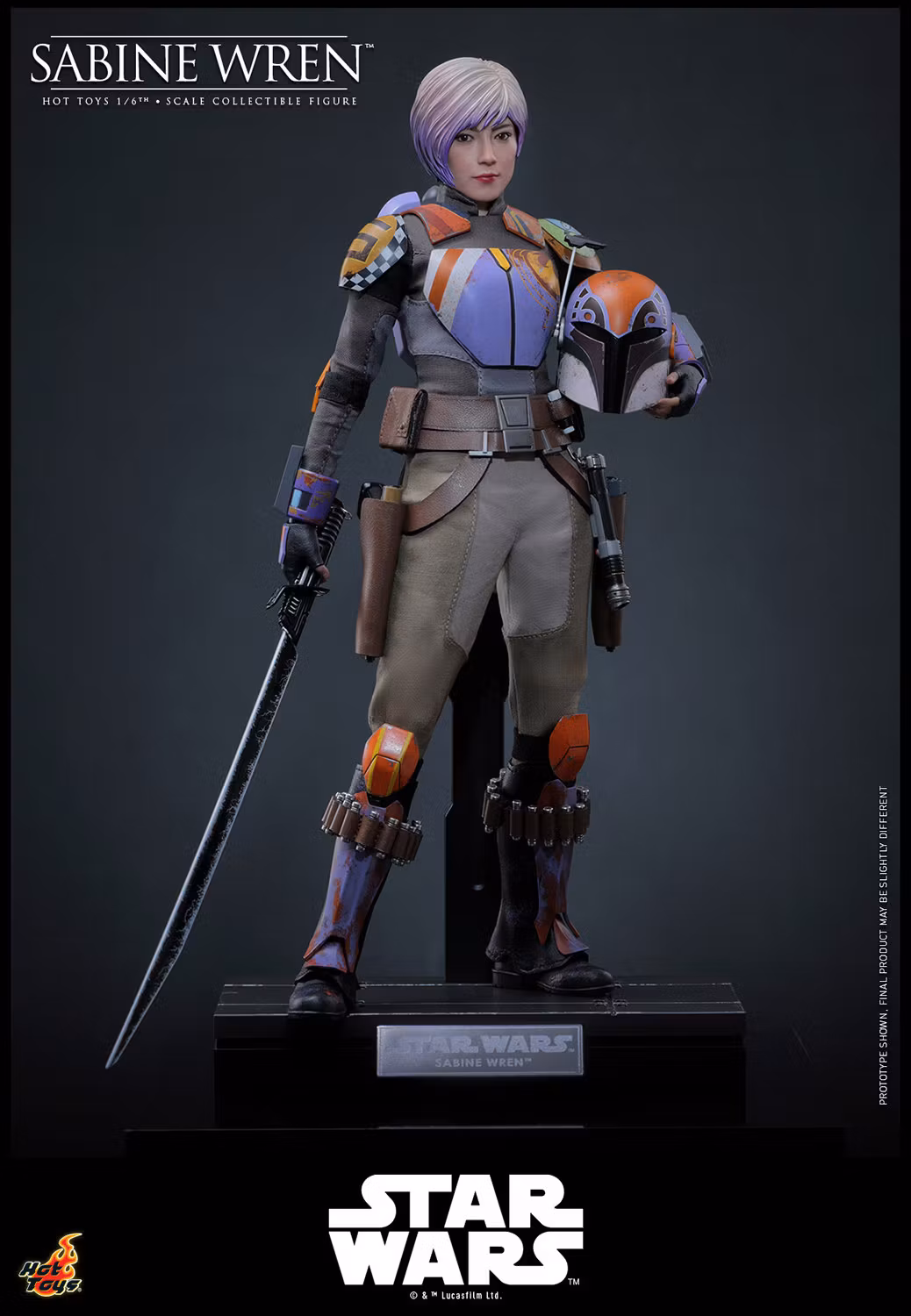 Star Wars Rebels TMS171 Sabine Wren 1/6th Scale Collectible Figure