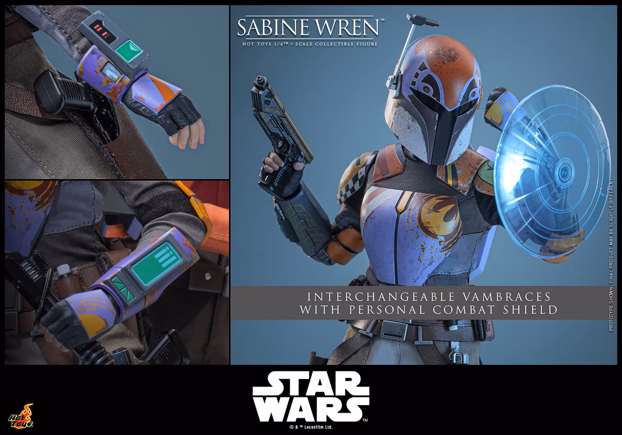 Star Wars Rebels TMS171 Sabine Wren 1/6th Scale Collectible Figure