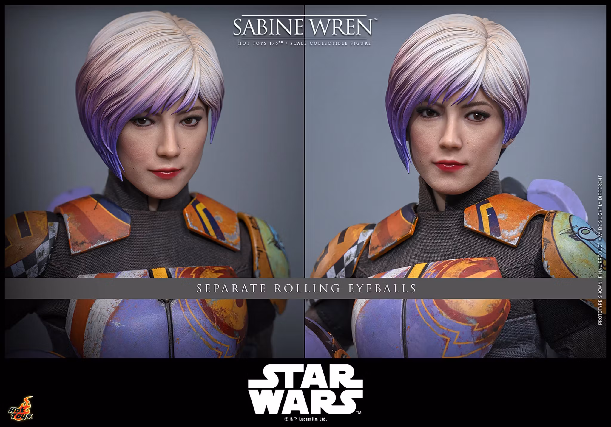 Star Wars Rebels TMS171 Sabine Wren 1/6th Scale Collectible Figure