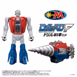 Microman T-Spark LegacySoul Robotman F Drill Tank Exclusive Action Figure