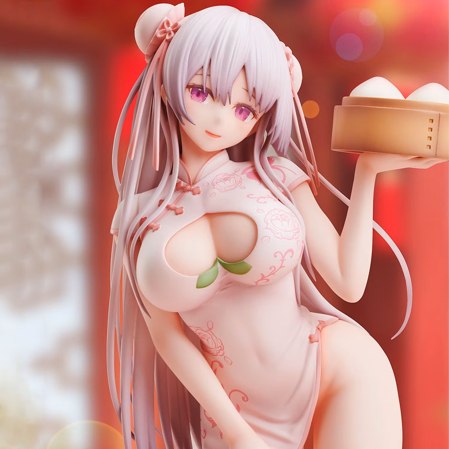 Miko Illustration Momoman-chan Figure (Rerelease)
