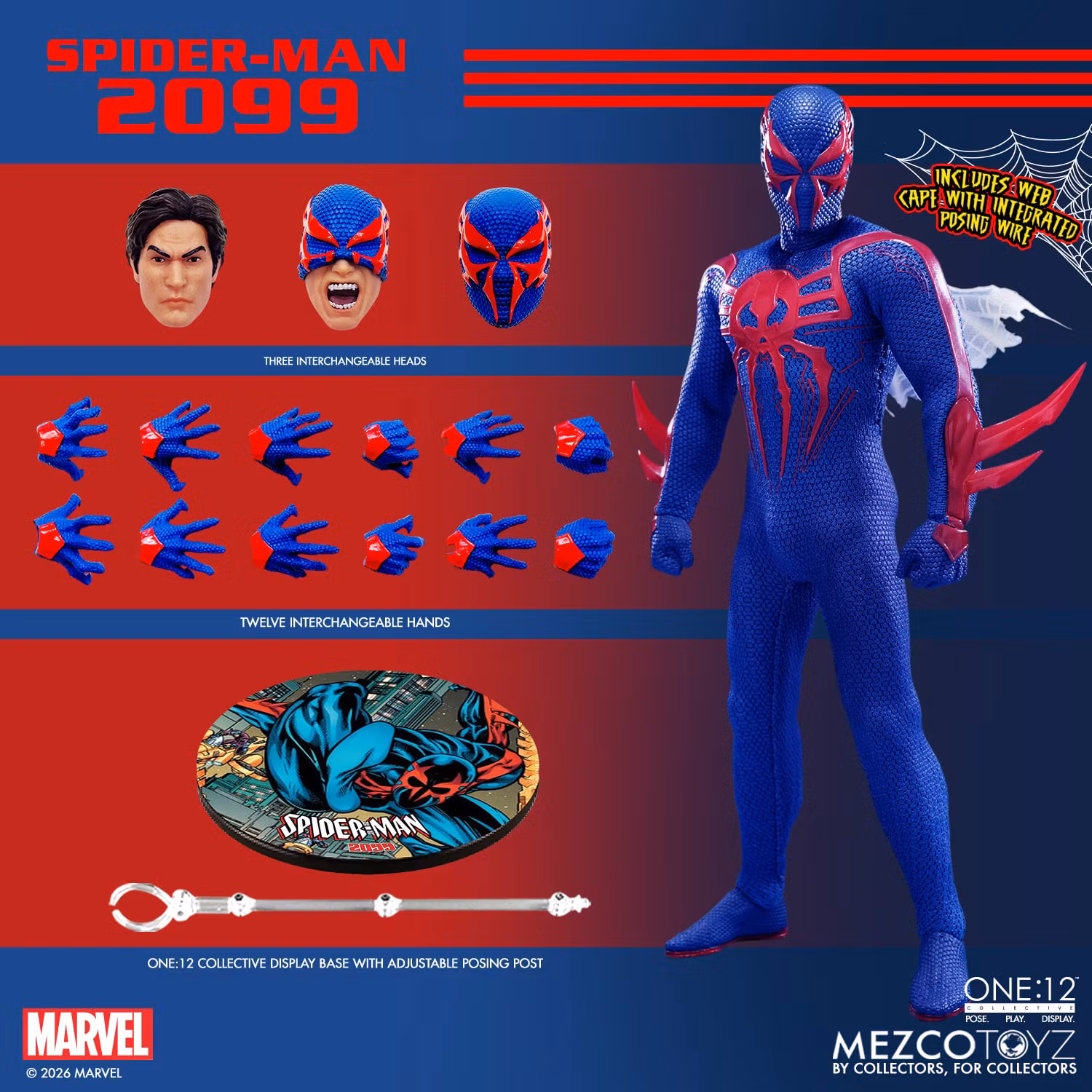 Marvel One:12 Collective Spider-Man 2099 Action Figure