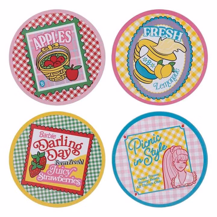 Barbie Coaster 4-Pack