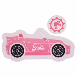 Barbie Desk Pad & Coaster Set Car