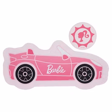 Barbie Desk Pad & Coaster Set Car