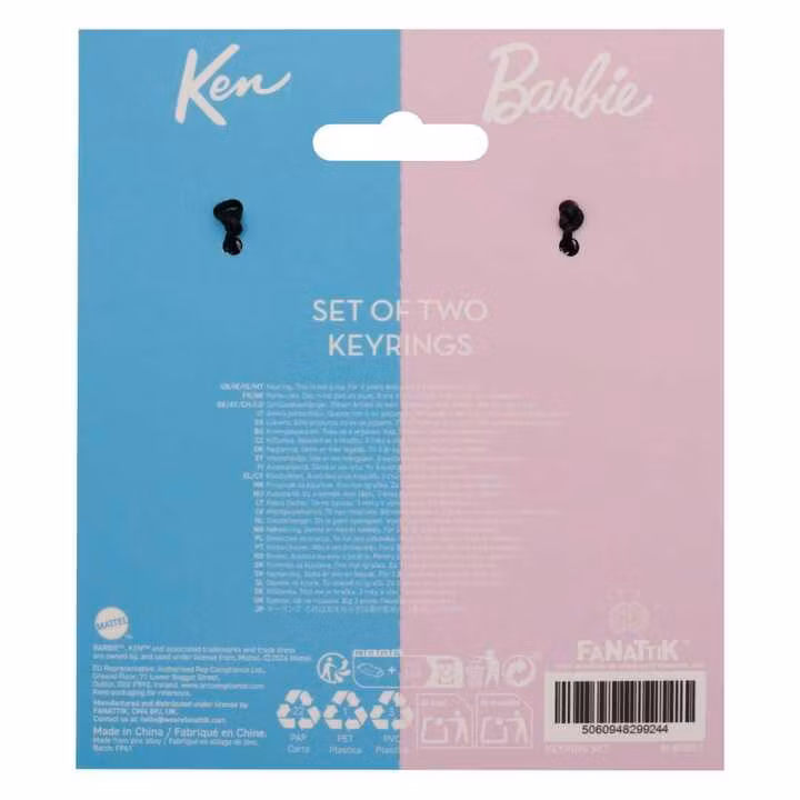 Barbie Keyring Set Barbie & Ken Twin Box
