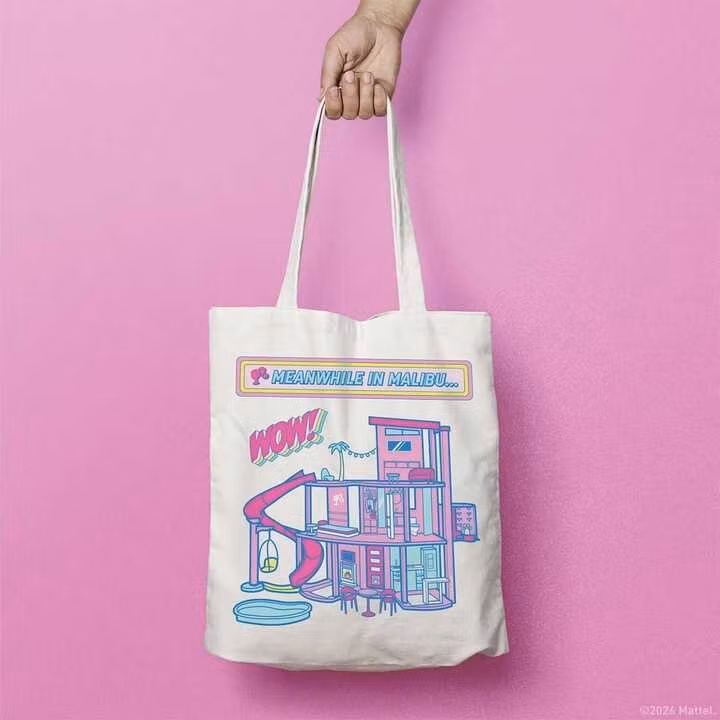 Barbie Tote Bag Malibu DreamHouse