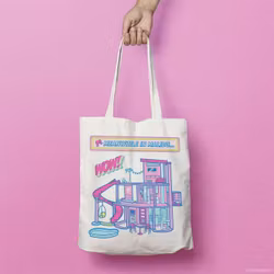 Barbie Tote Bag Malibu DreamHouse