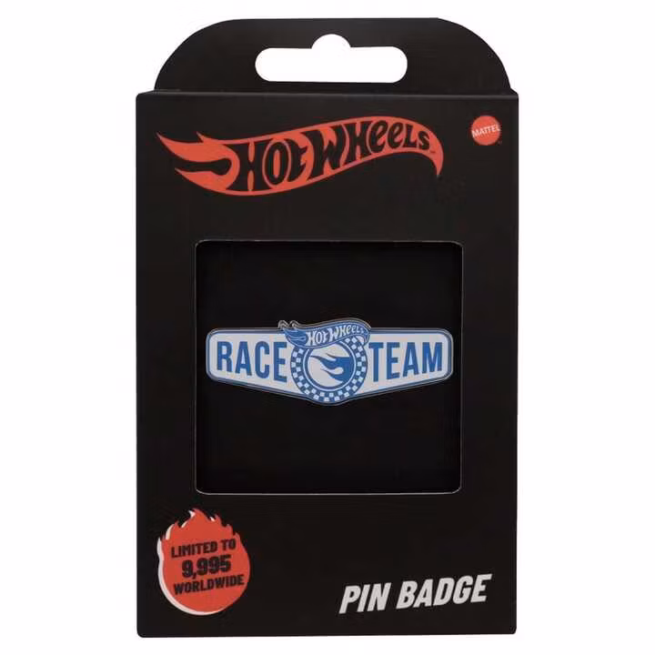 Hot Wheels Pin Badge Race Team Limited Edition