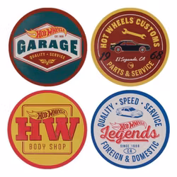 Hot Wheels Coaster 4-Pack