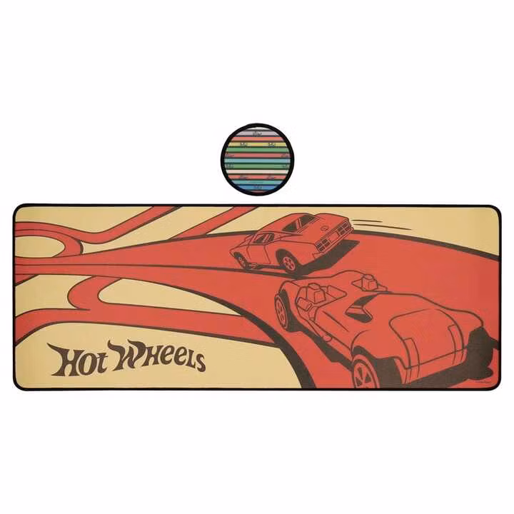 Hot Wheels Desk Pad & Coaster Set