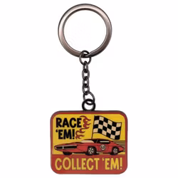 Hot Wheels Keyring Race 'Em Collect 'Em Limited Edition