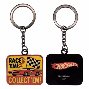Hot Wheels Keyring Race 'Em Collect 'Em Limited Edition