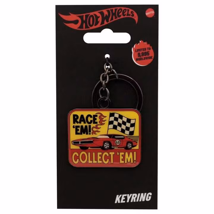 Hot Wheels Keyring Race 'Em Collect 'Em Limited Edition
