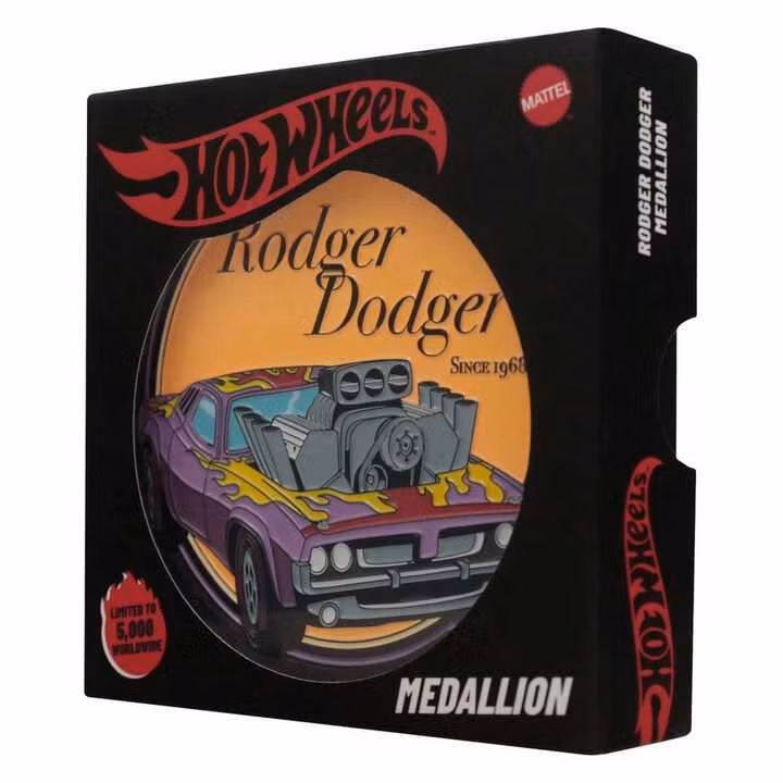 Hot Wheels Medallion Rodger Dodger Limited Edition