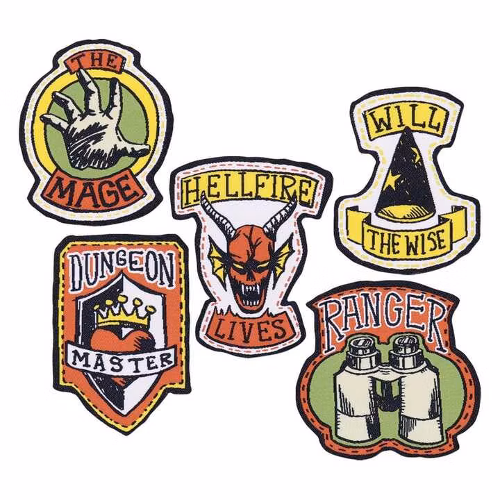 Stranger Things Fabric Patches 5-Pack