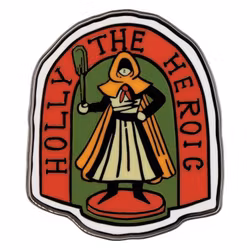 Stranger Things Pin Badge Holly The Heroic Limited Edition