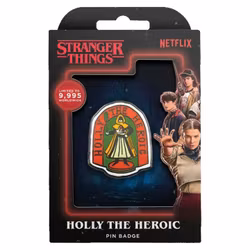 Stranger Things Pin Badge Holly The Heroic Limited Edition