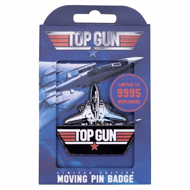 Top Gun Pin Badge Moving Limited Edition