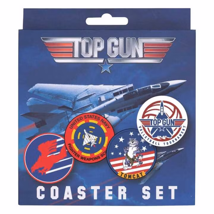 Top Gun Coaster 4-Pack