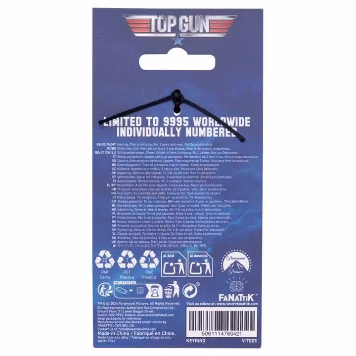 Top Gun Maverick Keyring Limited Edition