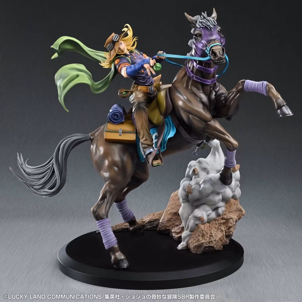 JoJo's Bizarre Adventure: Steel Ball Run Gyro Zeppeli & Valkyrie Figure
