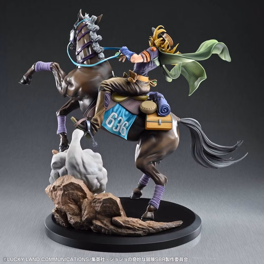 JoJo's Bizarre Adventure: Steel Ball Run Gyro Zeppeli & Valkyrie Figure