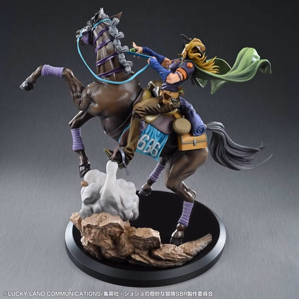 JoJo's Bizarre Adventure: Steel Ball Run Gyro Zeppeli & Valkyrie Figure