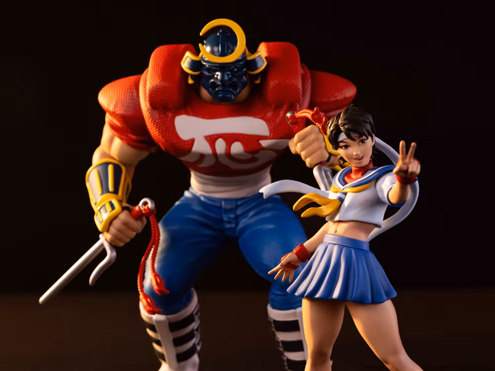 Street Fighter Street Jam Sodom & Sakura 1/10 Scale Statue Set
